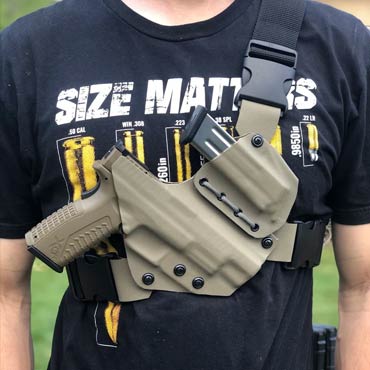 Chest Rig Kydex Holster